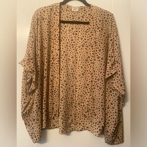 ARITZIA - Sunday Best Cosima Leopard Print Kimono